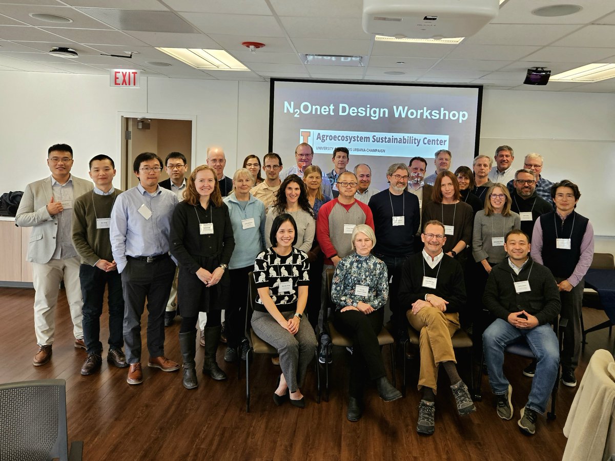 Led by founder and director Kaiyu Guan, ASC hosted a successful N2Onet Design Workshop this week in Chicago. Thank you to all who participated. @CBernacchi @WendyYangUIUC @i_delucia @IGBIllinois @sustainILLINOIS @ACESIllinois @IllinoisNRES