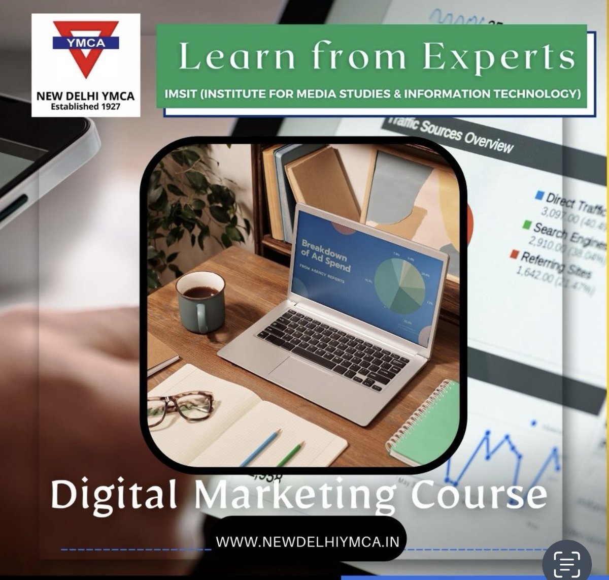 NewDelhi_ymca's tweet photo. #YMCAEducation #digitalmarketing #contactustoday #LimitedSeats #learnseo #learnsem #admissionopen2024_2025 
👉 @ymcanewdelhi
.
#newdelhiymcaeducation
#newdelhiymcaeducationcentre
#newdelhiymca #educationcentre
.
For admission related queries,
☎️ 18001219887 https://t.co/oHgFmyGKjp