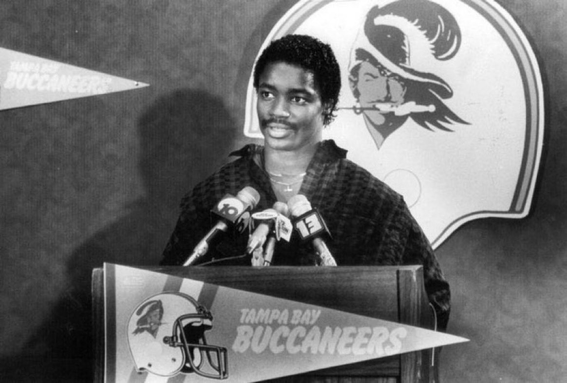 In a move that shocked NFL observers everywhere, the Tampa Bay Buccaneers spent their 1st round pick in 1980 on Kool & the Gang's saxophone player.