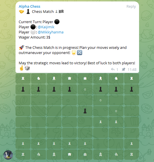 AlphaChessERC's tweet photo. #AlphaChess https://t.co/Lwx9MqeL08 bot is back up!

Try to play!

Guide on whitepaper: https://t.co/4gvgVnU3Q4

$CHESS #AlphaChess #ETH #ERC20 #Toly https://t.co/p00wpCBlwl