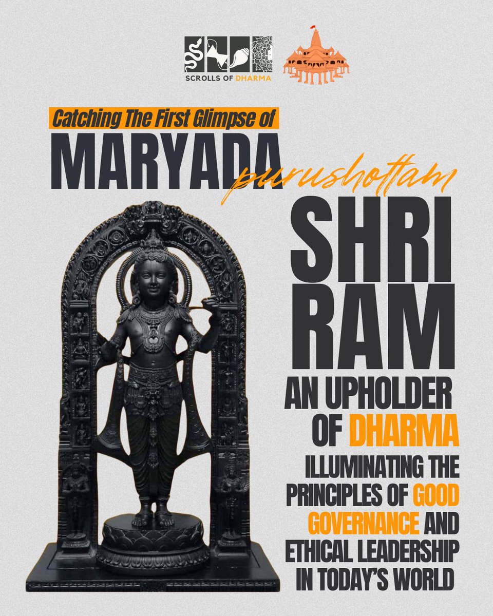 thatindianmonk's tweet photo. The first glimpse!

Yuddhakāṇḍa - 6.131.42

The citizens of Ayodhya held the flags up in every house. Thereupon Rama reached the beautiful home of his father, the abode of the Ikshvaku dynasty.

#AyodhyaRamTemple #RamMandirPranPratishta #ShriRam #RamMandir https://t.co/DYTj0JsWWl
