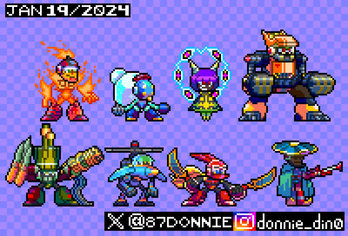 87Donnie's tweet photo. #MightyNumber9 #pixelart #MegaMan https://t.co/Eik4YmEJx8