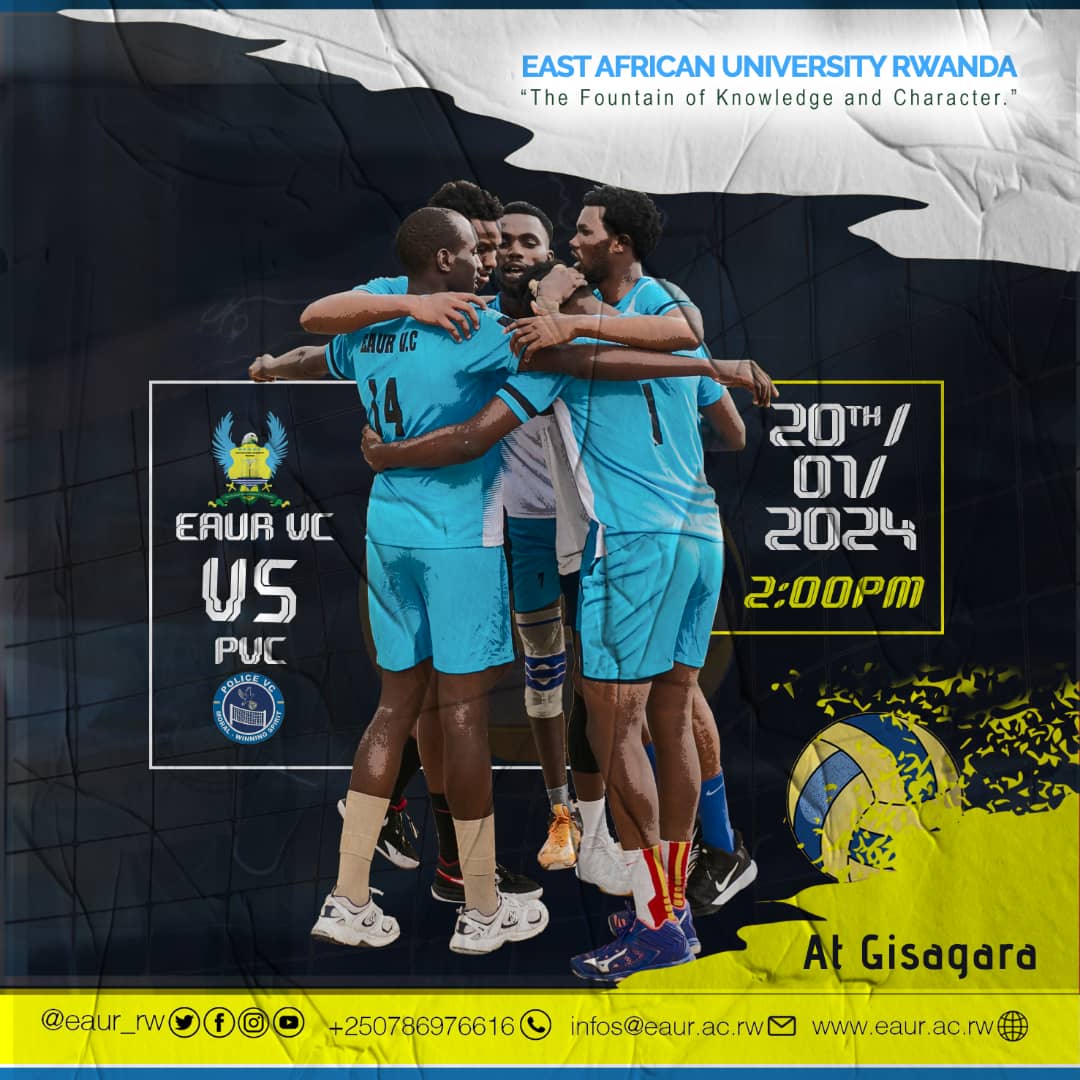 eaur_rw's tweet photo. The wait is finally over for #EAURVC's debut in the #NationalLeagueSerieA2024 🏐
🕑 Men's category:
#EaurVC Vs #PoliceVc
📍 Gisagara
🕒 Time: 14:00
Women's category:
#EaurVC Vs #PoliceWVc
📍 Huye
🕒 Time: 14:00
#WeAreEAUR
#VolleyBall https://t.co/VuyvgmGKJe