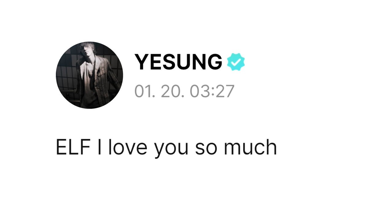 yesungrchv's tweet image. 240120 YESUNG Weverse
#예성 #YESUNG @shfly3424

ELF I love you so much