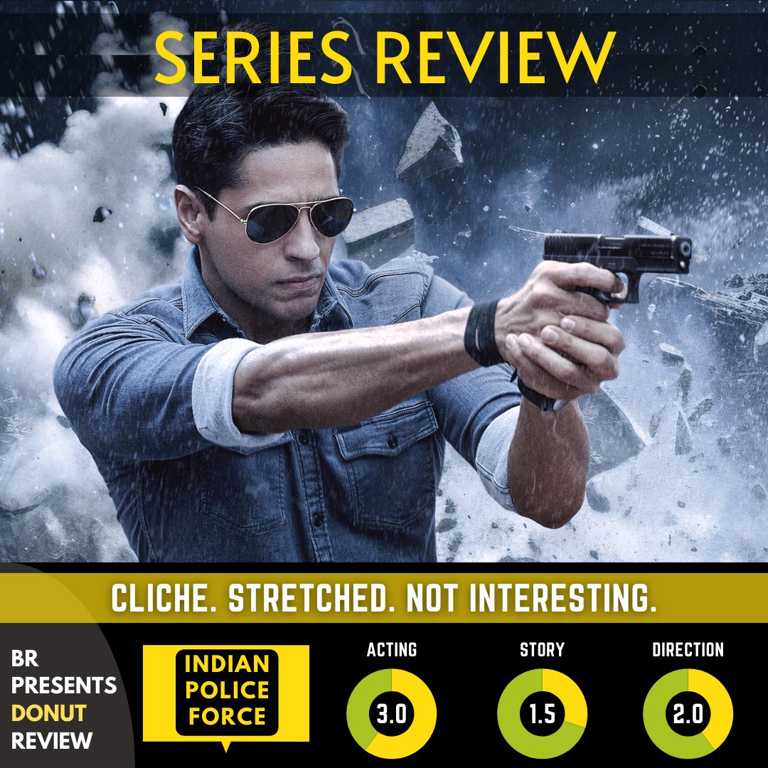 CineRanker's tweet photo. #IndianPoliceForceReview
Cliche & Stretched.
One of #RohitShetty’s weakest work.
Check out the Full review 👇
#IPF #SidharthMalhotra #VivekOberoi #ShilpaShetty #IndianPoliceForce https://t.co/IQNZvGtrJa