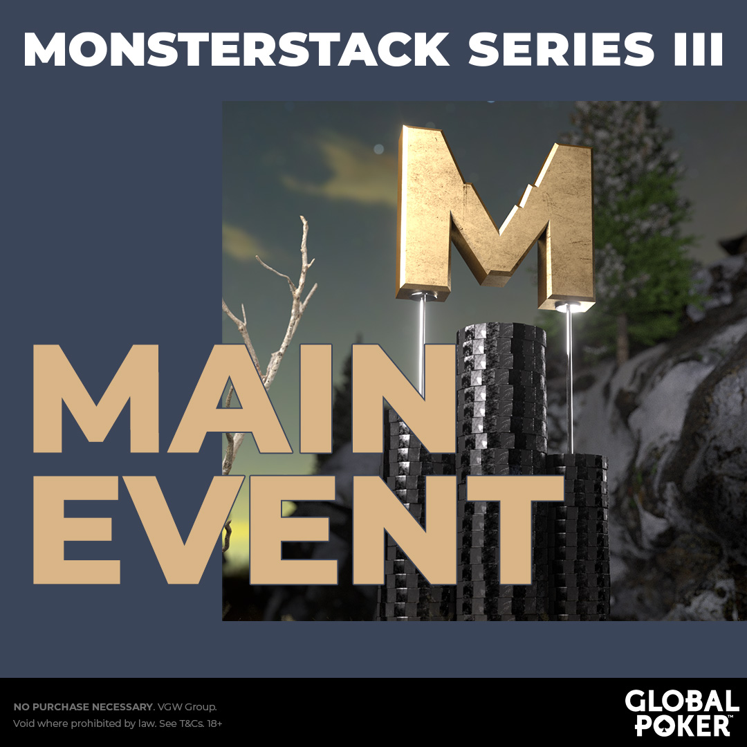 YOU & a FRIEND can win FREE entries in tomorrow's Scrimmages, plus both #MONST3RSTACK Main Events! Just LIKE & RETWEET, then tag your friend. Don't forget to comment BOTH your #GLOBALPOKER usernames. Ends at 12:01 AM ET 1/21. NO PURCHASE NECESSARY. Ⓜ️🏆 bit.ly/monst3rstack