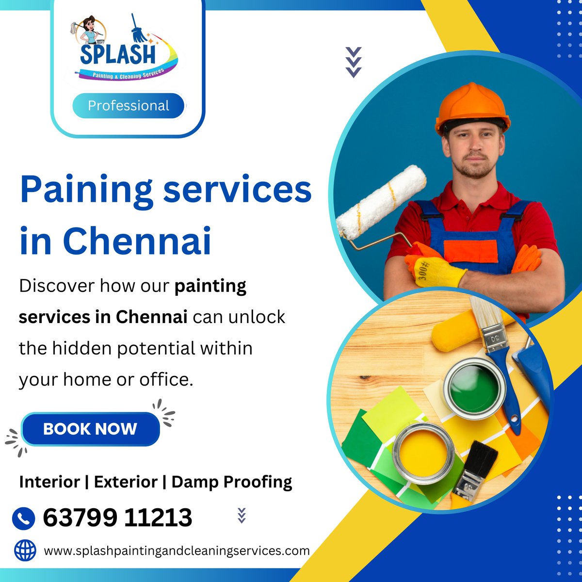 splash_pnc's tweet photo. Splash Painting Services in Chennai
PH: 63799 11213
Visit Our Website For Learn More https://t.co/EbQcUvX8AZ
.
#painting #painters #art #artist #illustrator #newlook #housepaintingservice #homepainting #commercialpaintingservices #stencil #design #todaypost #share #professionals https://t.co/8bRCgPkhzw