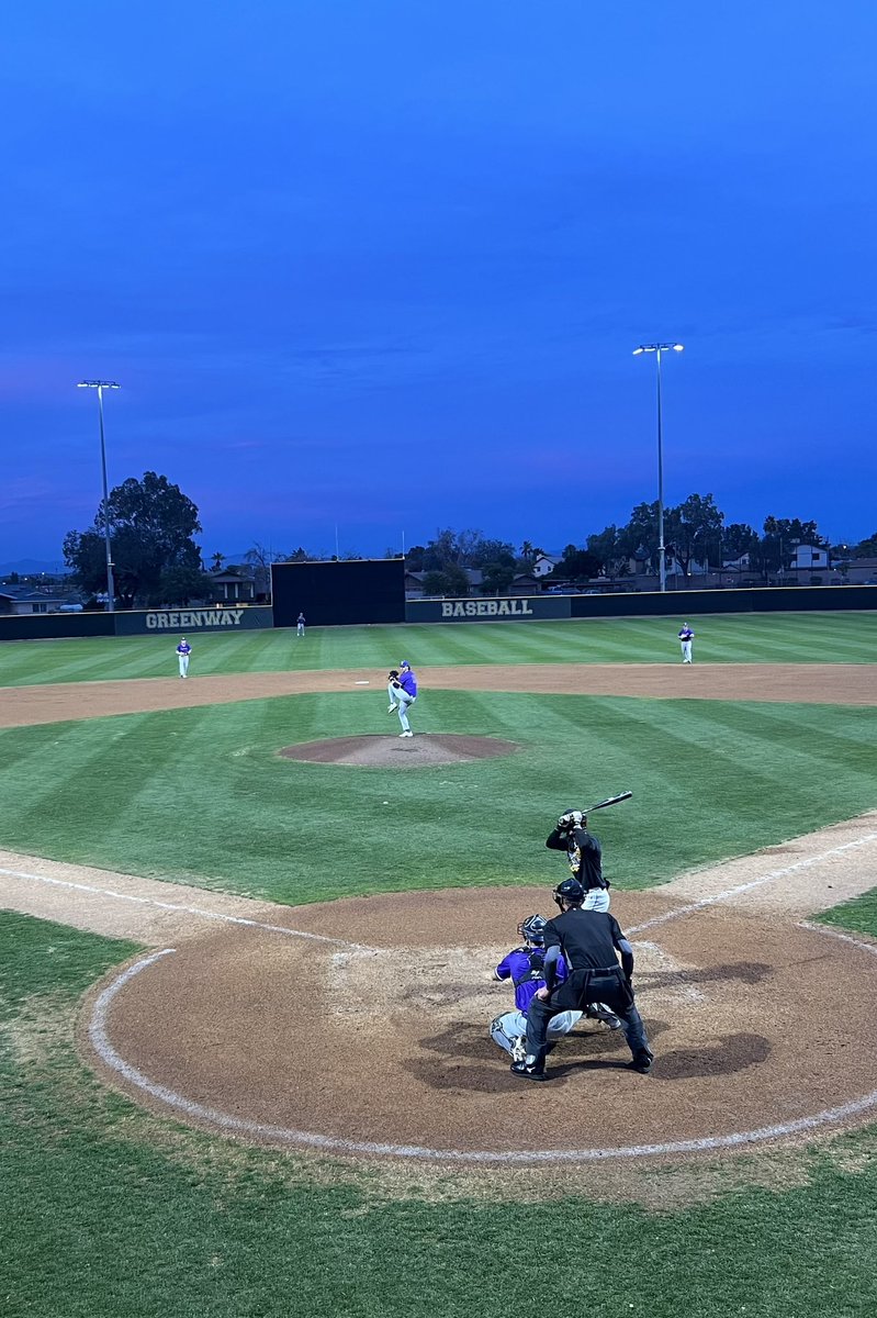 taylorbaseball's tweet photo. Friday night scrimmage vs Arizona Christian https://t.co/iZVRSULWve