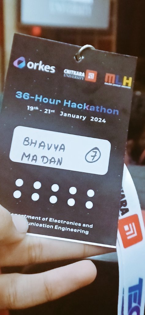 BhavyaMadan20's tweet image. Good morning hackers.

At my first hackathon, #techacks @techackscu