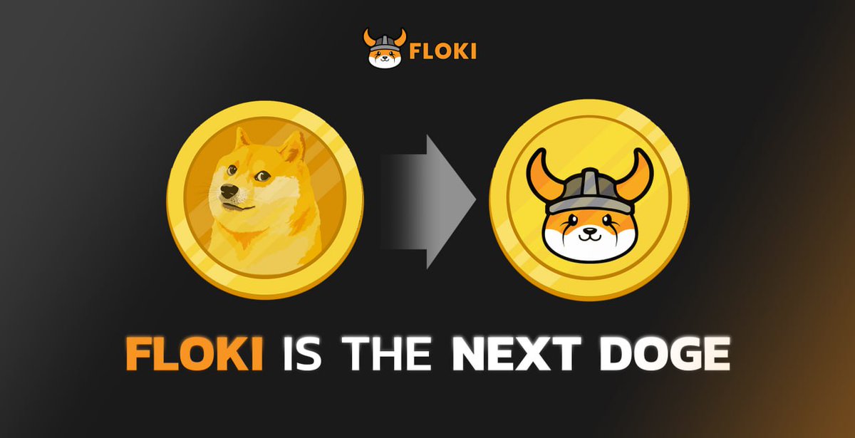 $FLOKI is the next $DOGE!