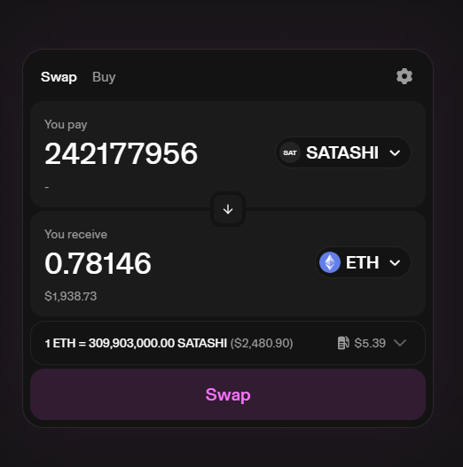 Popsus's tweet image. got #Satashi airdrop