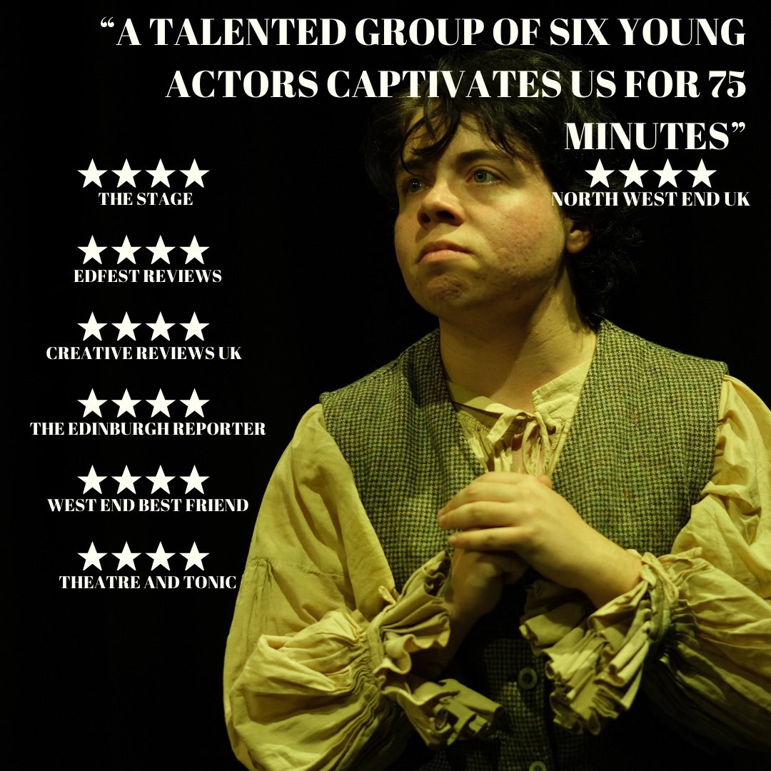 Light the Match Productions (@light_thematch) on Twitter photo Tonight is our final performance of PRICK <a href="/draytonarmsSW5/">Drayton Arms Theatre</a>
What an amazing run it’s been so far, get your tickets for the last show while you still can
🎟️ thedraytonarmstheatre.co.uk/prick?fbclid=P…
#londonpubtheatre #offwestend #londontheatre #witchesofscotland #pubtheatre #scottishwitchtrials Tonight is our final performance of PRICK <a href="/draytonarmsSW5/">Drayton Arms Theatre</a>
What an amazing run it’s been so far, get your tickets for the last show while you still can
🎟️ thedraytonarmstheatre.co.uk/prick?fbclid=P…
#londonpubtheatre #offwestend #londontheatre #witchesofscotland #pubtheatre #scottishwitchtrials