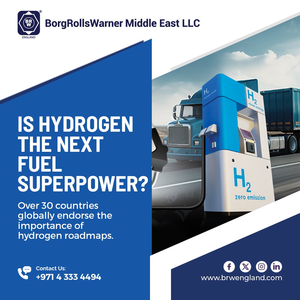 BorgRollsWarner's tweet image. Is Hydrogen the Next Fuel Superpower?

Over 30 countries globally endorse the importance of hydrogen roadmaps.

#BRW #EMBRWACE #JanuaryEdition #future #fuel #HydrogenEnergy  #commercialvehicles #newspaper #auto #automobile