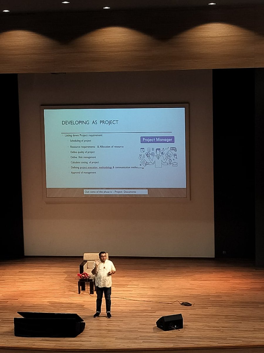 GSFCUniversity's tweet image. We extend our sincere appreciation to our esteemed speaker Mr. Mukesh Srivastava for a remarkable session on Software Life Cycle!    The depth of knowledge shared has undoubtedly enriched our understanding of the tech landscape. 

#FoundationCourse23-24 Broadcast
#TechExpertise