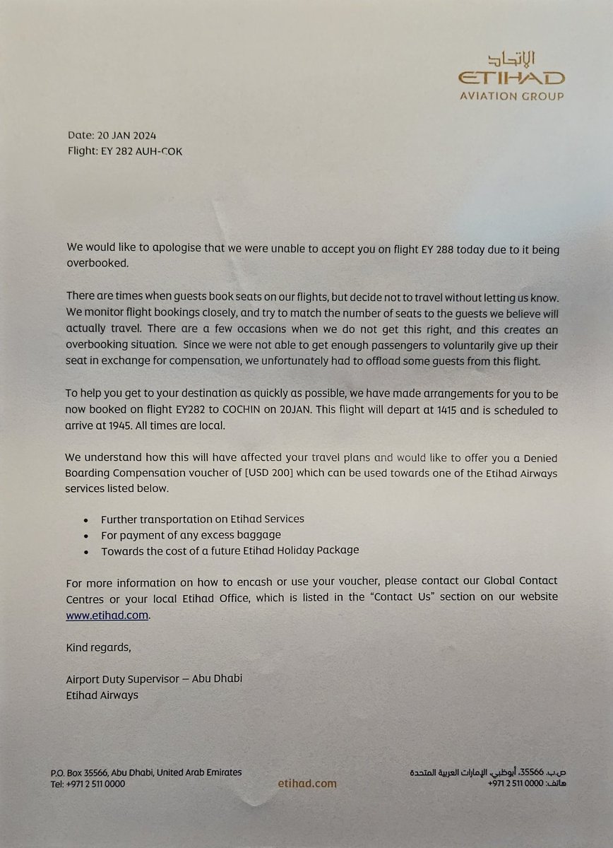 jayaharij's tweet photo. @etihad is the best ex for mismgmt. They dnt value of cstmr time..hv see so many #overbookings &amp; ppl crying. They just dnt care..Will never rpt the mistake booking @etihad 🙏 Saw agent struggling to mng angry cstmrs and  mngr stdng near dng nthng unless police came @EtihadHelp https://t.co/nlIHybWssS