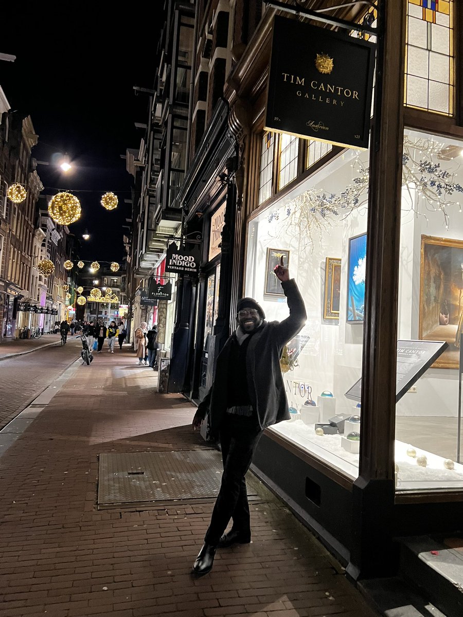 It’s not an Amsterdam trip without visiting the the gorgeous gallery of <a href="/TimCantorArtist/">Tim Cantor</a>!