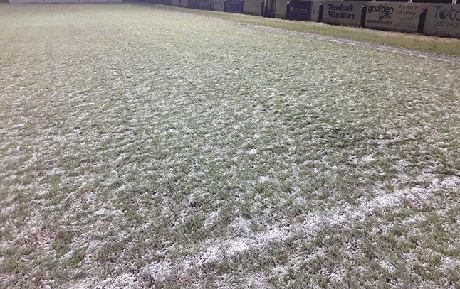 After a pitch inspection by the match day referee our fixture v <a href="/lyetownfc1930/">Lye Town Football Club</a> has been called off due to a frozen pitch.