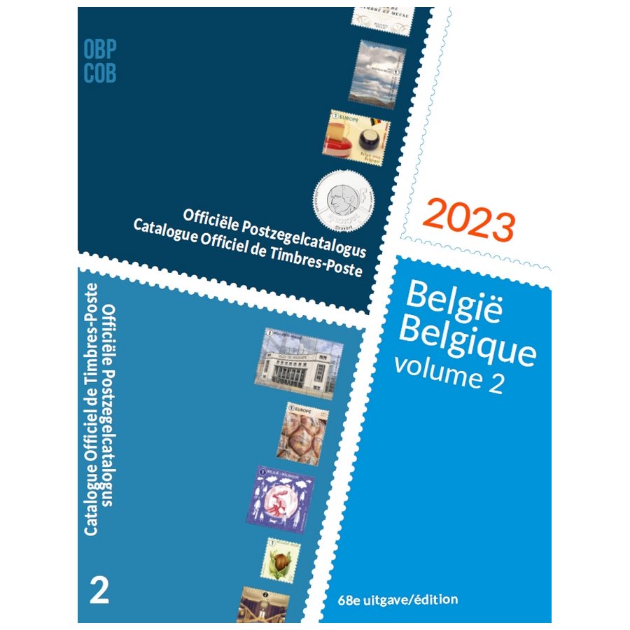 Catalogue Officiel Belge de Timbres-Poste 2023 - Philatelicly