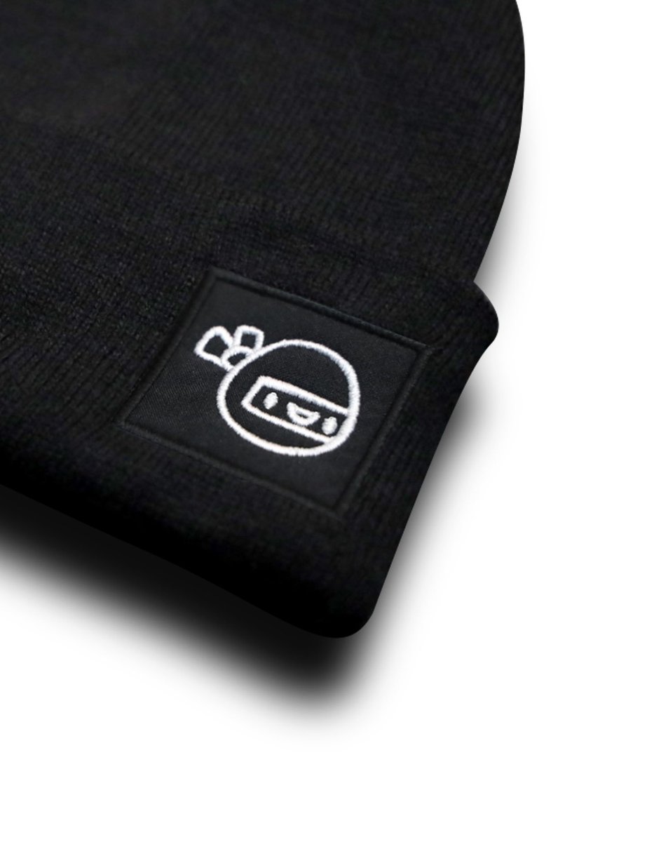 Ninja Squad Beanies are on sale 🥷 You can order our limited edition products quickly before stocks run out: nonfungibledesigns.io/product/ninja-… Additionally, Ninja Squad NFT holders can benefit from up to an extra 40% discount in addition to the campaigns by connecting their wallets to