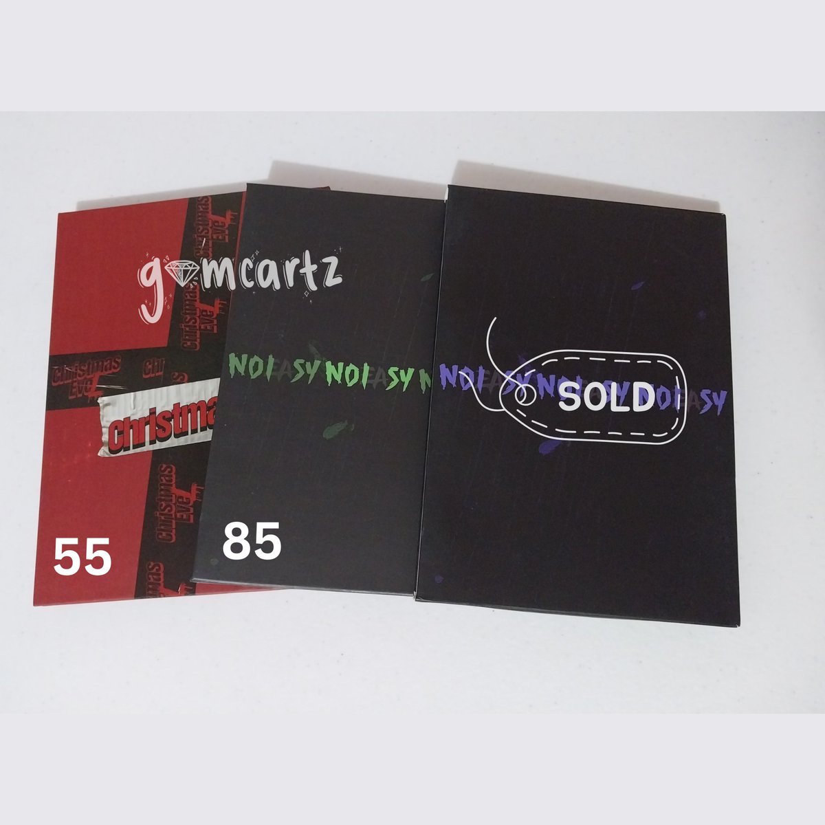 gemcartz's tweet image. ꒰ wts lfb ph ꒱ #gem_sells 

✦ stray kids unsealed albums set
      ⤷ 130 php  
— onhand,can tingi 
— payo/2 days res 
— complete inclus except pc  

t. skz no easy green christmas evel bangchan felix changbin lee know han seungmin in hyunjin