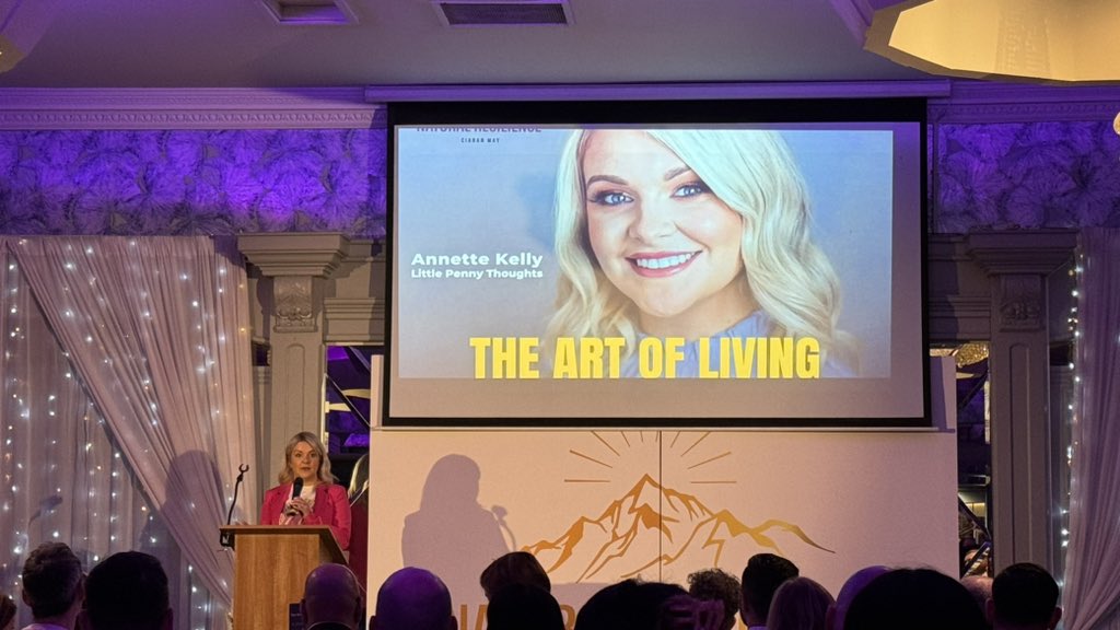 Aideen Duggan CertRP (@aideenduggan) on Twitter photo The lovely <a href="/Annettekelly__/">Annette Kelly</a> introducing Ciaran May’s “The Art of Living” event at the <a href="/BalmoralBelfast/">BalmoralHotelBelfast</a>.
Super excited for this event! The lovely <a href="/Annettekelly__/">Annette Kelly</a> introducing Ciaran May’s “The Art of Living” event at the <a href="/BalmoralBelfast/">BalmoralHotelBelfast</a>.
Super excited for this event!