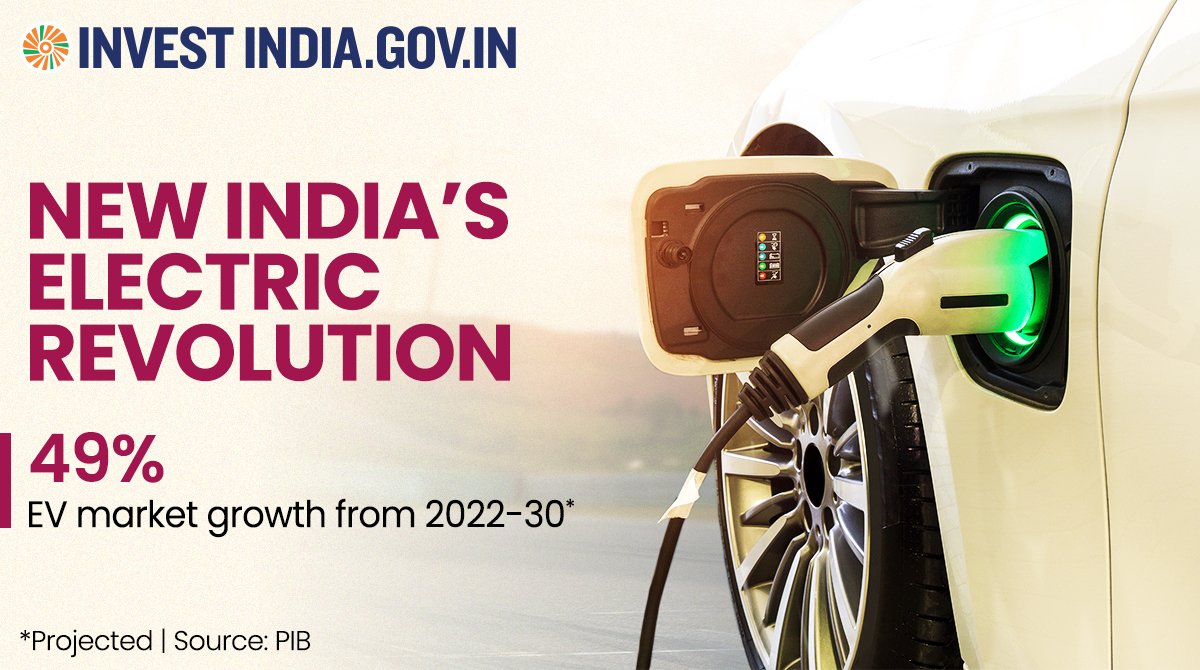 #NewIndia, with 419 operational public #EV charging stations along national highways, underscores its commitment to advancing #sustainable #electricvehicle charging #infrastructure nationwide. Know more: bit.ly/II-Electric_Mo… #InvestInIndia #EVs @DrMNPandeyMP @makeinindia