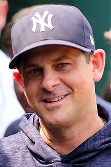 SportieZone's tweet photo. @nypostsports #YankeesHistory: Took over as the Yankees' manager in 2018, achieving two 100-win seasons and five consecutive playoff appearances. 📈⚾ #BaseballLegend: Boone's impact transcends playing, contributing significantly to the sport's legacy. ⚾🏅 https://t.co/rRdPw4tnvo