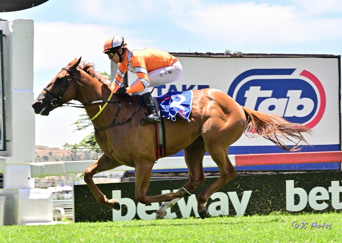 RacingTodayTV's tweet photo. 🏇🏼#Turffontein 20 January - RACE 1🏇🏼

Winner:  DANTONFROMSANDTON (Willow Magic - Surprise Move)
Owner: Messrs Jarryd Lahoud, A Lahoud, D R &amp; K A Lahoud, G G Anthony, Larry Pogir, R Polakow,Cliff Simaan,Craig Zoghby
Breeder: Bush Hill Stud
Trainer: Sean Tarry
Jockey: Piere Strydom https://t.co/Yx9orTjdcq
