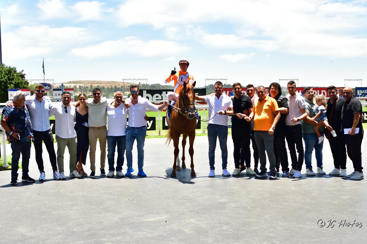 RacingTodayTV's tweet photo. 🏇🏼#Turffontein 20 January - RACE 1🏇🏼

Winner:  DANTONFROMSANDTON (Willow Magic - Surprise Move)
Owner: Messrs Jarryd Lahoud, A Lahoud, D R &amp; K A Lahoud, G G Anthony, Larry Pogir, R Polakow,Cliff Simaan,Craig Zoghby
Breeder: Bush Hill Stud
Trainer: Sean Tarry
Jockey: Piere Strydom https://t.co/Yx9orTjdcq