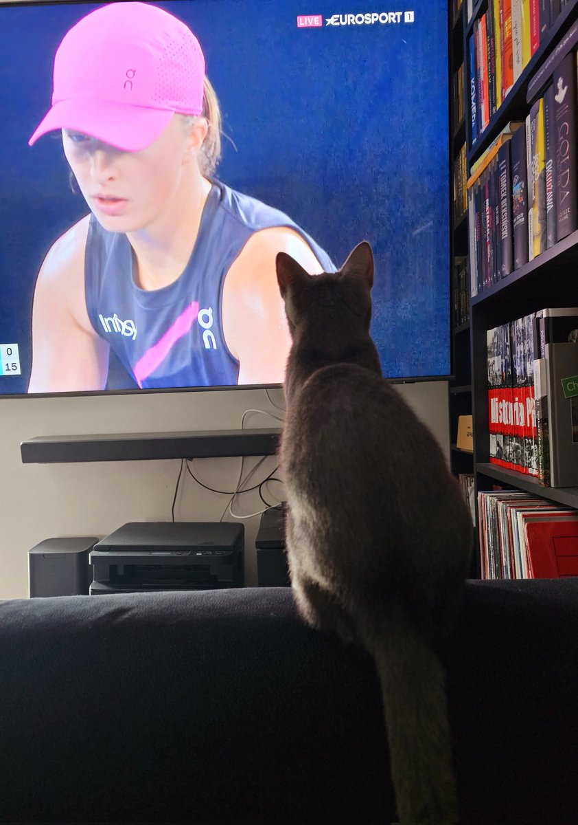 RadioExpress5's tweet image. Kibicowaliśmy Idze z Frankiem, ale niestety się nie udało... :)