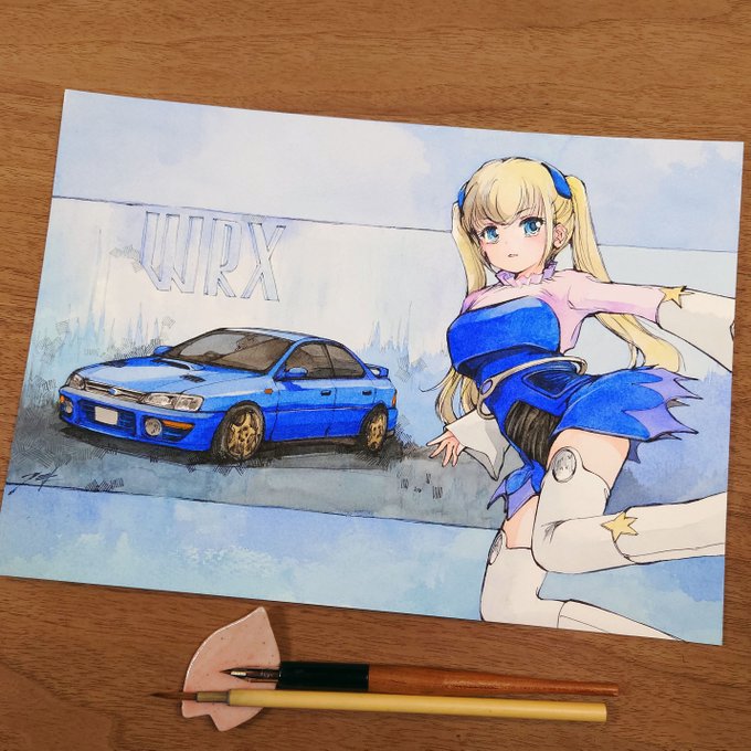 「blonde hair ground vehicle」 illustration images(Latest)