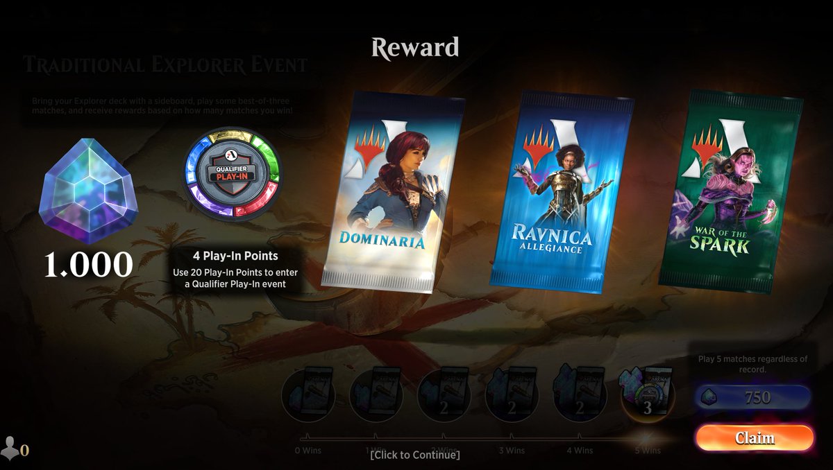 Manentz's tweet photo. "Every card in the bin is a card less towards your Treasure Cruise" , words and music by @gabnassif 
Such a clean sweep
@fireshoes @MTG_Arena @ArenaDecklists @mtgazone https://t.co/69wrIWDYG5