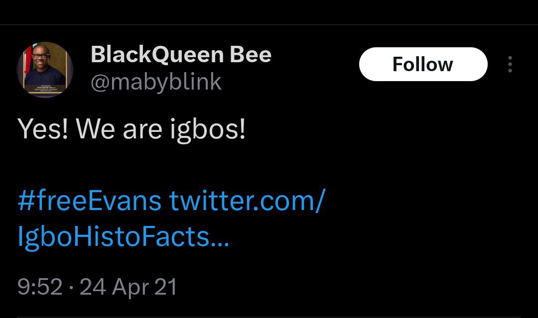 dipoaina1's tweet photo. “We don’t shield criminals in Igbo land”

Go and verify 🤡🤡🤡😂

Just type
 #FreeEvans 
#Evansisnotakidnapper https://t.co/TuRssMIH9r