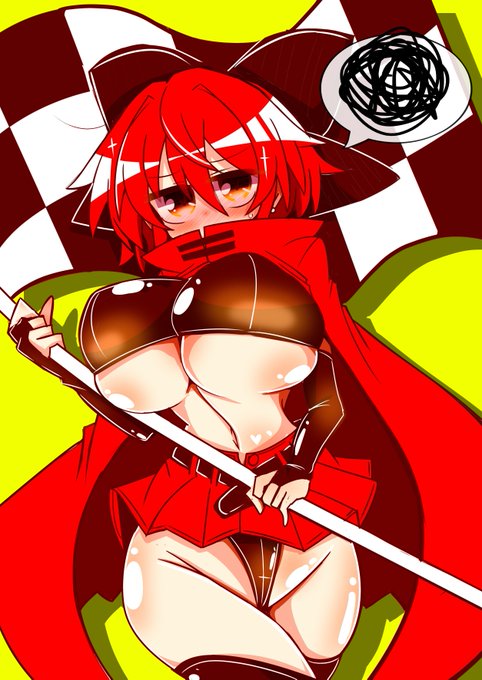 なんで私がレースクイーンに…って言いながらやってくれる蛮奇ちゃん