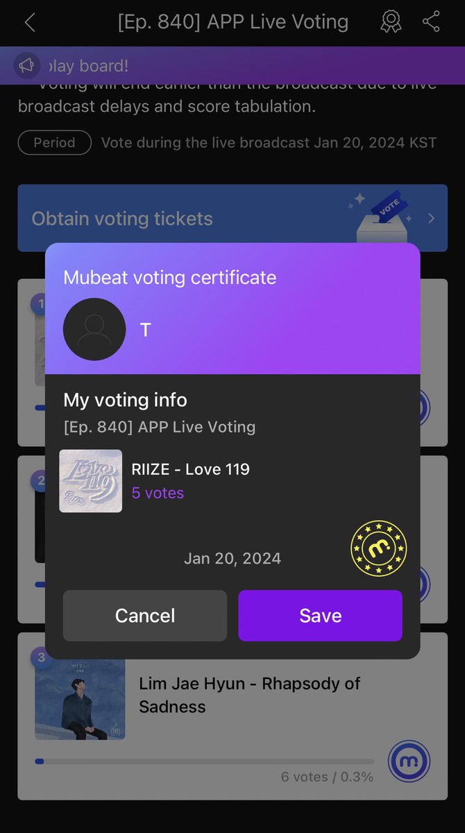 BRIIZE 🏆

PLEASE VOTE, WE NEED THE BIGGEST AND SAFEST GAP WE CAN POSSIBLY GET

🔗: mubeat.page.link/yn7iK

#ライズ #라이즈 #RIIZE