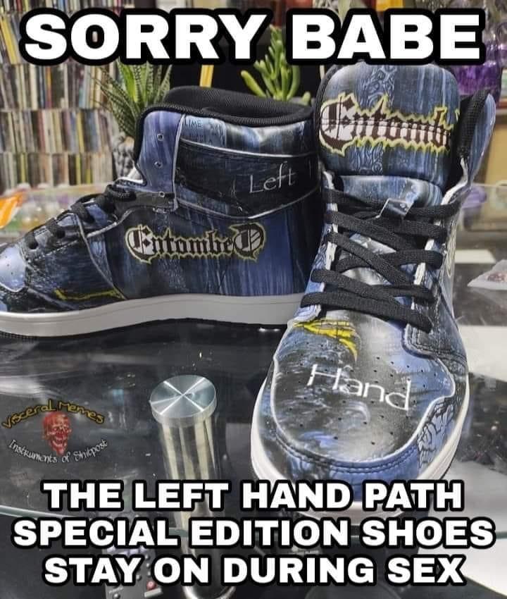 EaracheRecords's tweet image. Sorry babe
#entombed #lefthandpath #swedishmetal #earacherecords