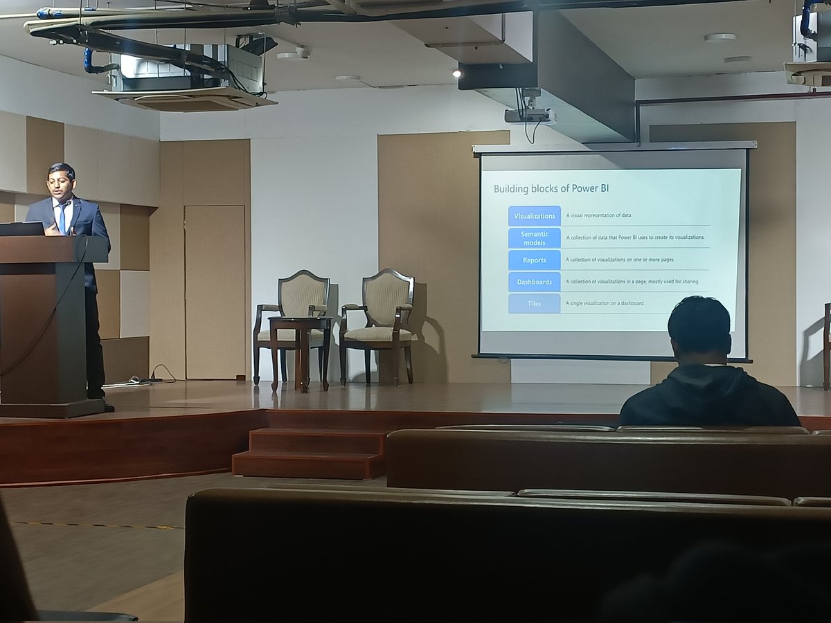 Unleashing the Power of Power BI with our amazing speaker Sandeep Palit at Microsoft Ambassadors Aurora Kolkata! 💡 Grasping the overview and feeling the impact – it's a data revolution!  #MAAK #AuroraKolkata
#MicrosoftAmbassadors #PowerBI #MSFTAMBASSADORS #AURORAKOLKATA