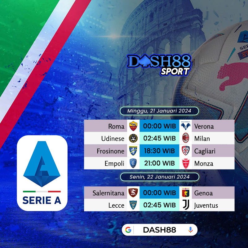 OfficialDash88's tweet photo. JADWAL LIGA INGGRIS, ITALI &amp; SPANYOL - DASH88

Akhir pekan jangan lupa buat pasang parlay bola di DASH88 bossku.

✅CASHBACK MIX PARLAY BONUS 100%✅
✅BONUS REBATE 1% DI DASH88✅
✅CASHBACK 5% TANPAT BATAS MAKSIMAL DI DASH88✅
✅QUIZ CORNER SPECIAL LIGA✅

#ligainggris #ligaitali https://t.co/RfPhL5Thjz