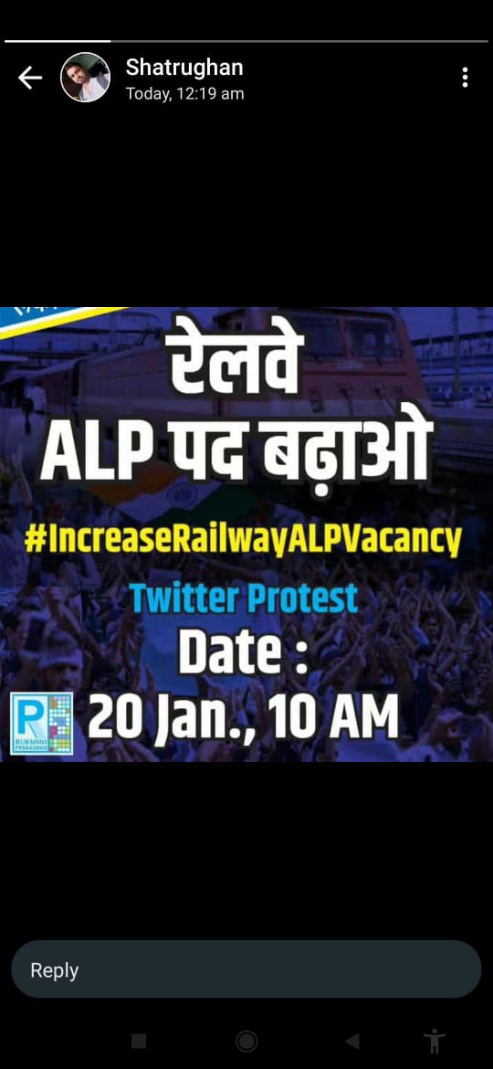 pilotkasanaji's tweet photo. #INCREASE_RRB_ALP_VACANCY 
#IncreaseRailwayALPVacancy2024 https://t.co/WIKSa1O0My
