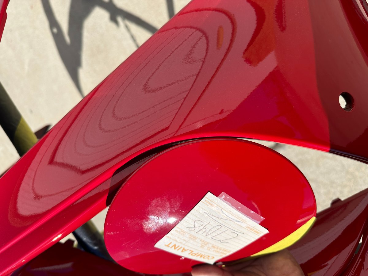 What do you think did we hit the color match on target? This is a Renaissance Red (A61) for a 2020-2023 Toyota GR Supra.

Here at ReveMoto.com we color match and 🛳️ parts you need straight to your 🚪.

📱ReveMoto.com