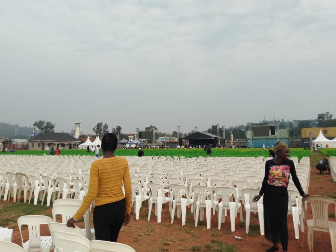 Fathers_Child's tweet photo. All is set and the weather agrees that the Inter Schools Revival Conference will not be interrupted πππ
At the Millennium Park (KCCA Grounds) Lugogo with Apostle Grace Lubega today
Free Entry | 11am
#InterSchoolsRevival
#Bring10Friends https://t.co/TYozkY2Va7