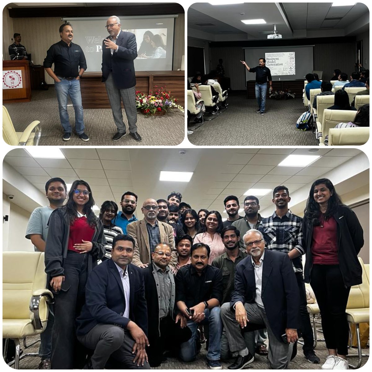 Mr. Nilesh Biniwale, GM-India at Pattern Technology and industry stalwart with experience at Microsoft, Schlumberger, Allscripts, and more, interacted with students during a session. 

#SUASInsights #ITIndustry #CollaborationInEducation