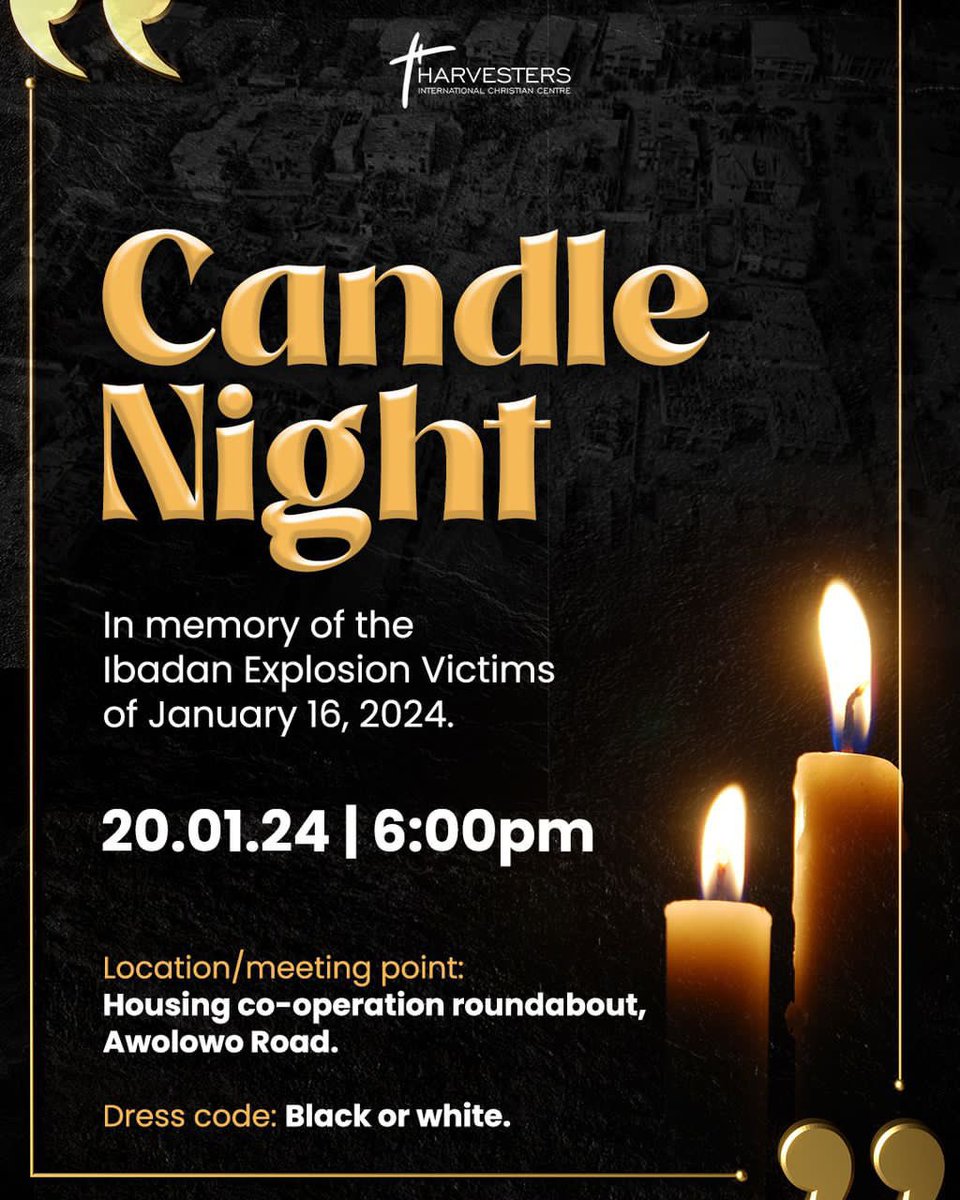 Lend your voice ! Let honor the memory of the Ibadan explosion victims