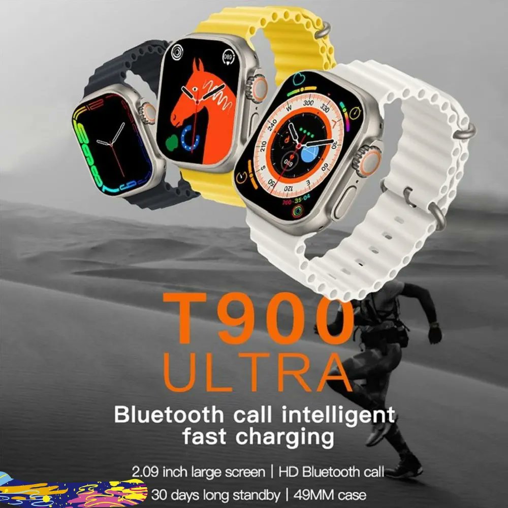 khareed_loo's tweet photo. T900 Smart Watch
•  Material: Metal Body
•  Product Features: Sports Screen, Water Proof, Amoled Display
•  Display Size: 1.7 Inches
•  Battery: 200mAh
•  Endurance Time: 5-7 Days 
•  Standby Time: Upto 15 Hours 

DM or WhatsApp: 03044867151 to buy. https://t.co/M7s8eM0mMf