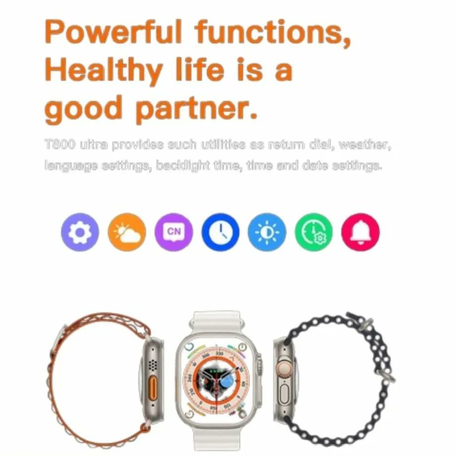 khareed_loo's tweet photo. T900 Smart Watch
•  Material: Metal Body
•  Product Features: Sports Screen, Water Proof, Amoled Display
•  Display Size: 1.7 Inches
•  Battery: 200mAh
•  Endurance Time: 5-7 Days 
•  Standby Time: Upto 15 Hours 

DM or WhatsApp: 03044867151 to buy. https://t.co/M7s8eM0mMf