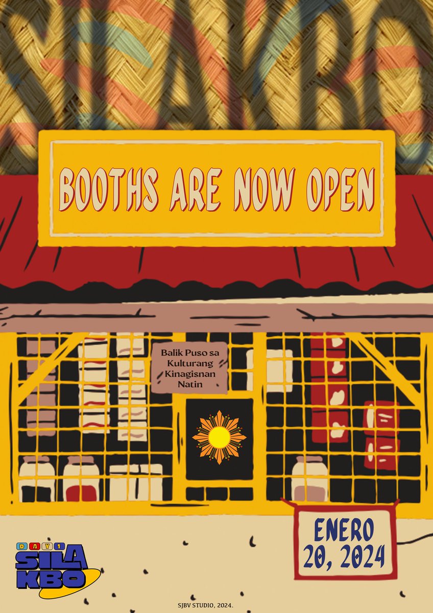 ‌
    
    𓇢𓆸 SILAKBO 2024: PIYESTANG PINOY

     𝐁𝐎𝐎𝐓𝐇𝐒 𝐀𝐑𝐄 𝐍𝐎𝐖 𝐎𝐏𝐄𝐍 ༄

     #AngPagsibolNgNakaraan
     #MulingPagAlab #Silakbo2024

‌