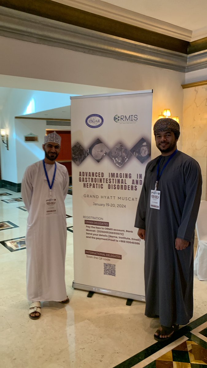 ihamdez's tweet photo. @madreen_alroya @medical_oman @yhsoman @AymanAlhadidi #day2 
Advanced imaging in gastrointestinal and hepatic disorders, discussions with consultants from Palermo , Paris , Vienna , Amsterdam  
#الرابطة_العمانية_للأشعة_و_التصوير_الجزيئي عضو في  #الجمعية_الطبية_العمانية  @medical_oman ، https://t.co/usq0aAEg4T