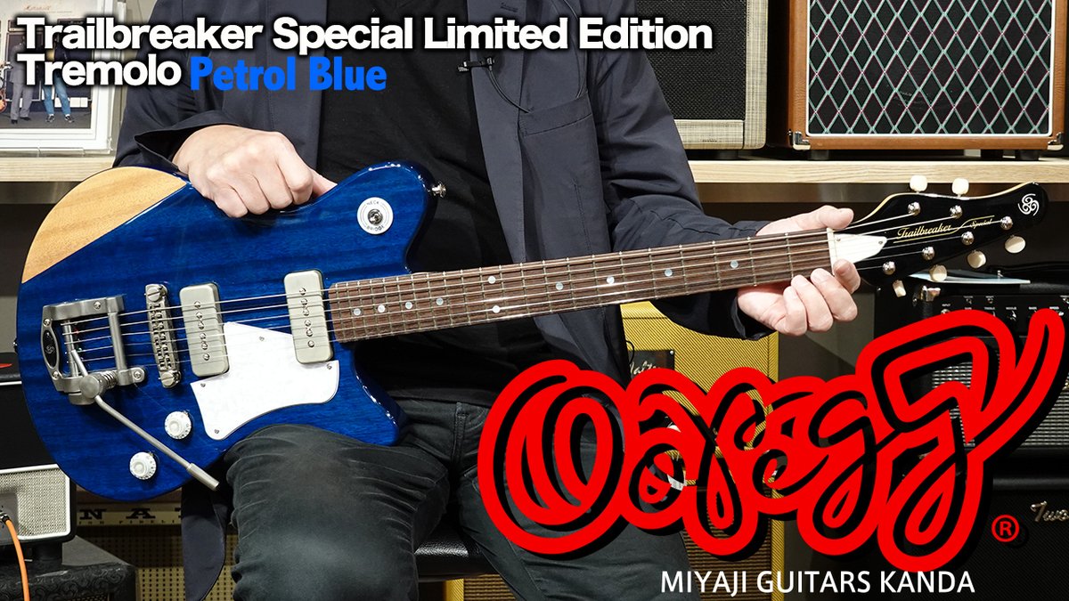 Miyaji_Guitars's tweet photo. OOPEGG Trailbreaker Special Limited Edition w/Tremolo (Petrol Blue) #23074 Youtube動画アップしました。
https://t.co/2cGt6KwTYj
@oopegg
#oopeg #trailbreaker https://t.co/E7aBrSw6Gm