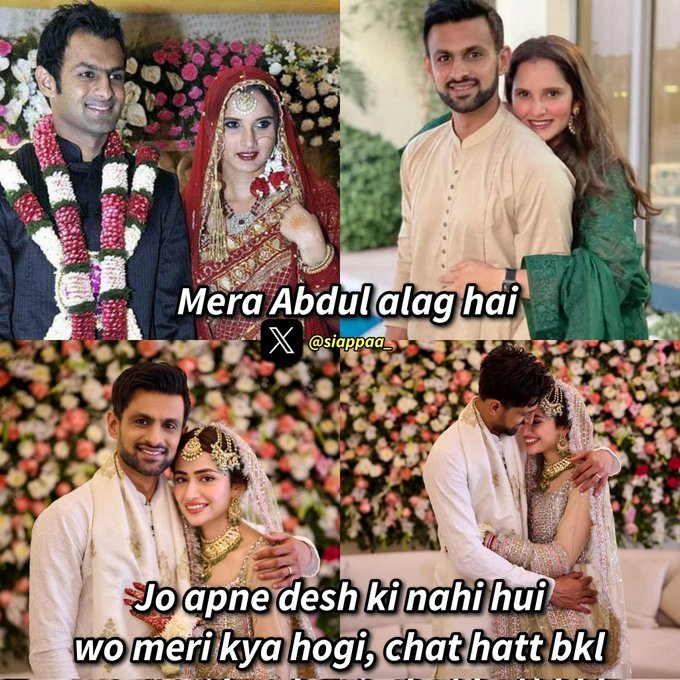 Aur Sania Mirza aagya swaad 😭
#saniamirza #sohaibmalik