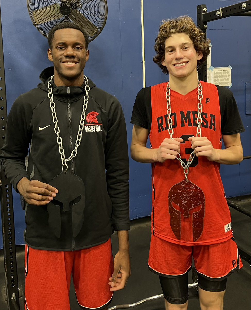 The SPARTAN HELMET has a rich history and is known as a symbol of strength, loyalty, courage, and power.  
Congrats Rodney Adams Jr. and Jackson Knowles for earning the right to wear the helmet.
<a href="/TheGaragePod/">The Garage Podcast</a> 
<a href="/pollonpreps/">Jack Pollon</a> <a href="/rmhs_spartans/">Rio Mesa HS</a>